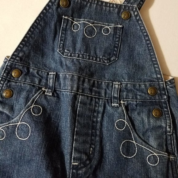 Gymboree Home On The Range Vintage 3-6 month Overalls Used in Great shape! - Picture 2 of 5